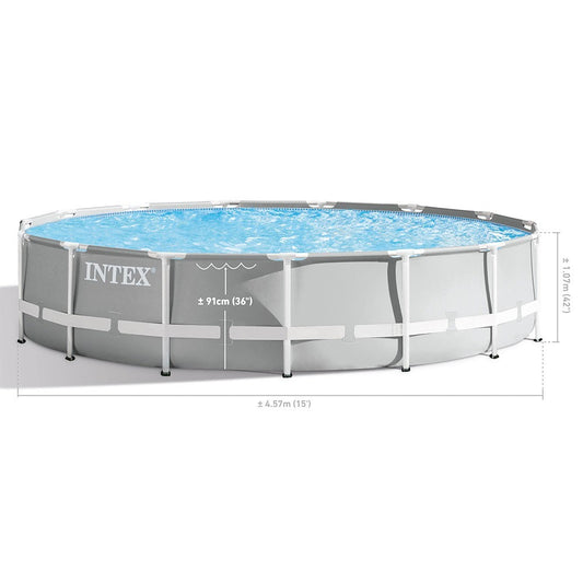 Piscine Prism Frame ronde 4.57 x 1.07 m