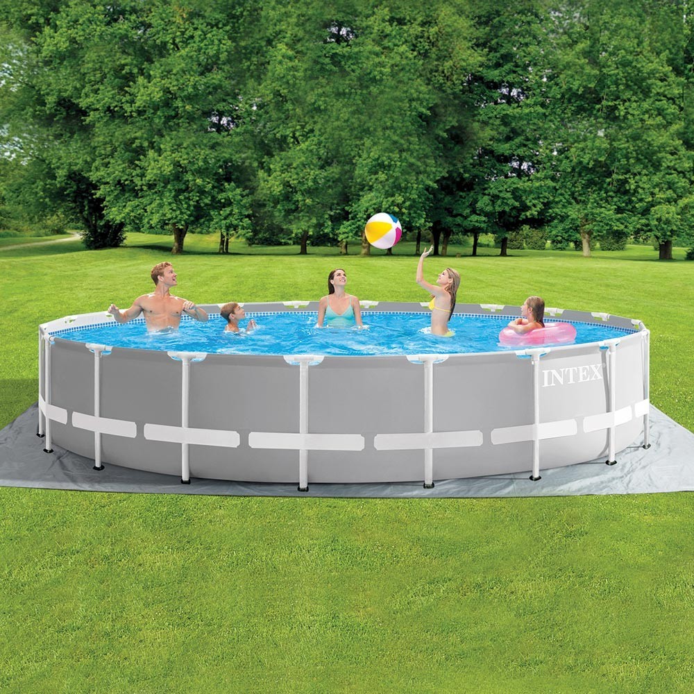 Piscine Prism Frame ronde 6.10 x 1.32 m