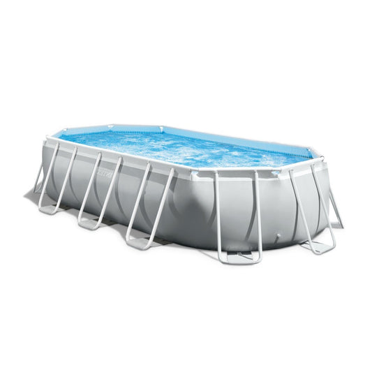 Piscine Prism Frame ovale 5.03 x 2.74 x 1.22 m