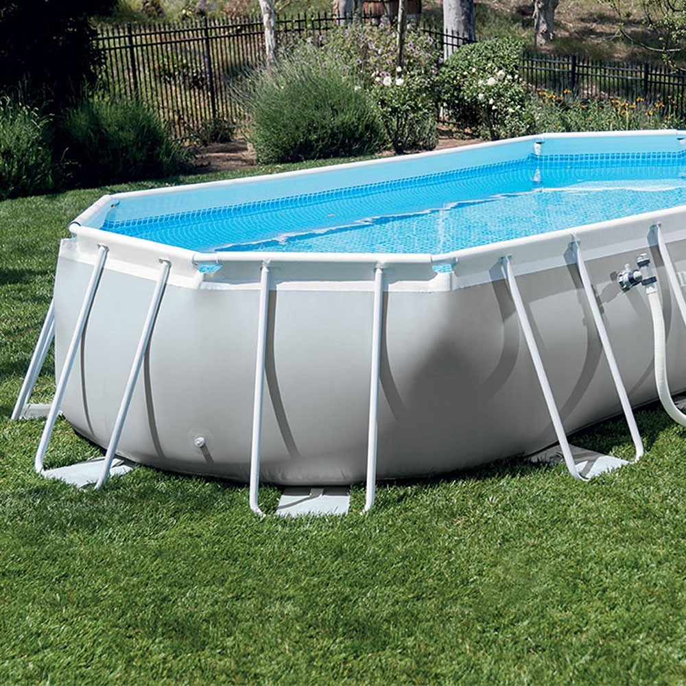 Piscine Prism Frame ovale 6.10 x 3.05 x 1.22 m