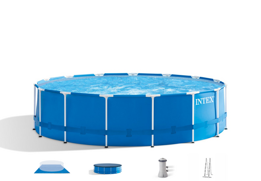 Piscine Metal Frame ronde 4,57 x 1,22 m
