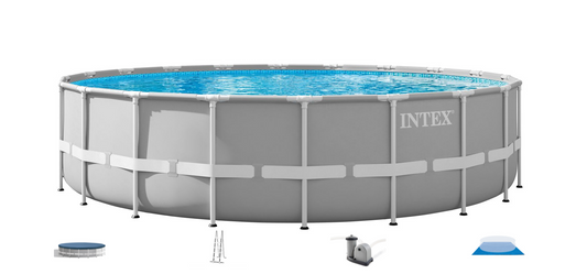 Piscine Prism Frame ronde 6.10 x 1.32 m