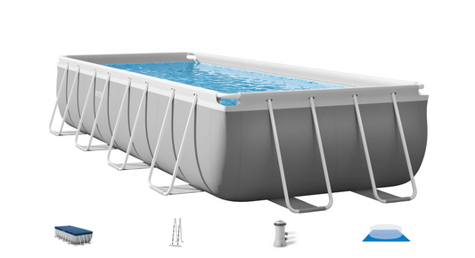 Piscine Prism Frame ovale 5.03 x 2.74 x 1.22 m