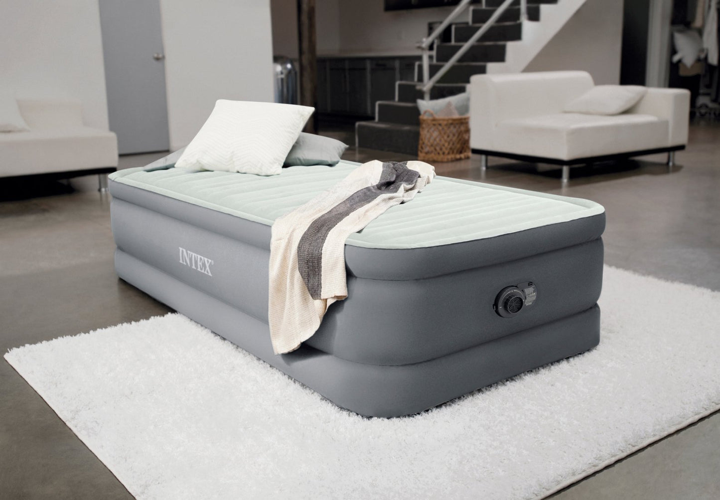 Matelas PremAire I Elevated Twin 1 Personne - Pompe Intégrée