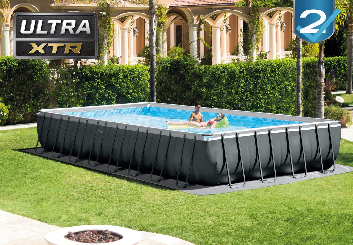 975 x 488 x 132 cm Kit Piscine Ultra XTR Frame Rectangulaire