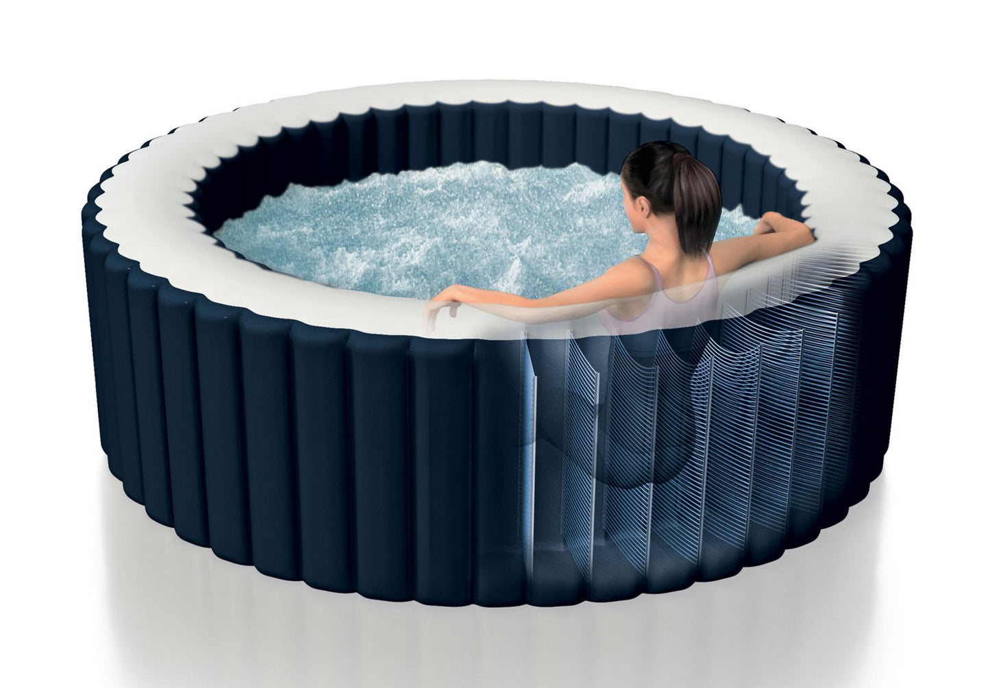 Bubble Massage Plus 6-Personnes Ronde Ø 216 cm