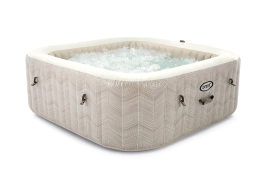 Bubble Massage Chevron Deluxe 6-Personnes Carré Ø 239 cm