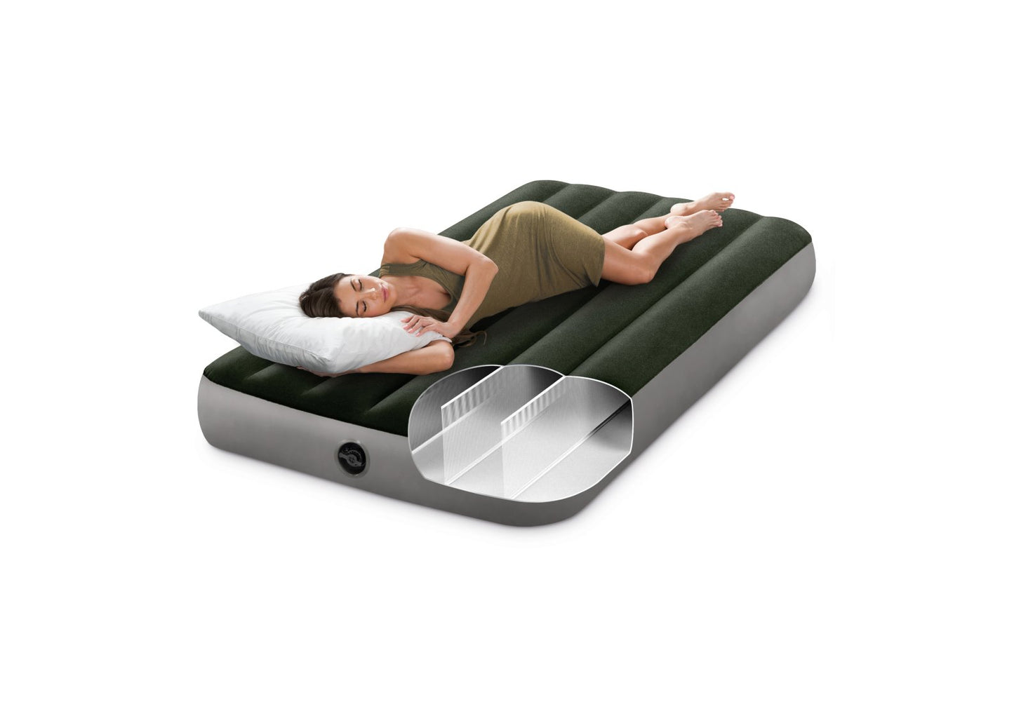 Matelas Prestige Twin 1 Personne - Pompe à Betterie