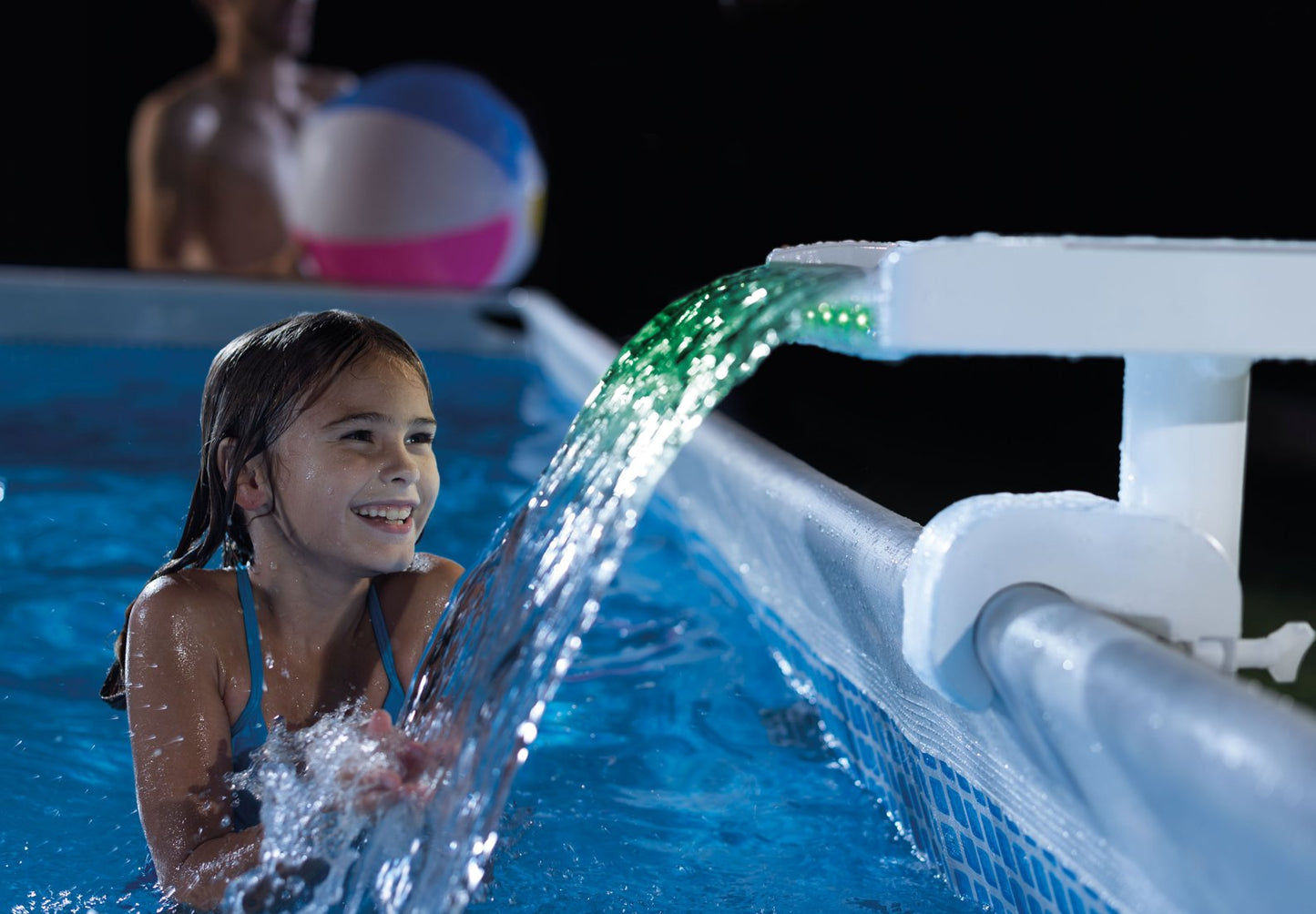 Cascade Piscine LED Multicolore