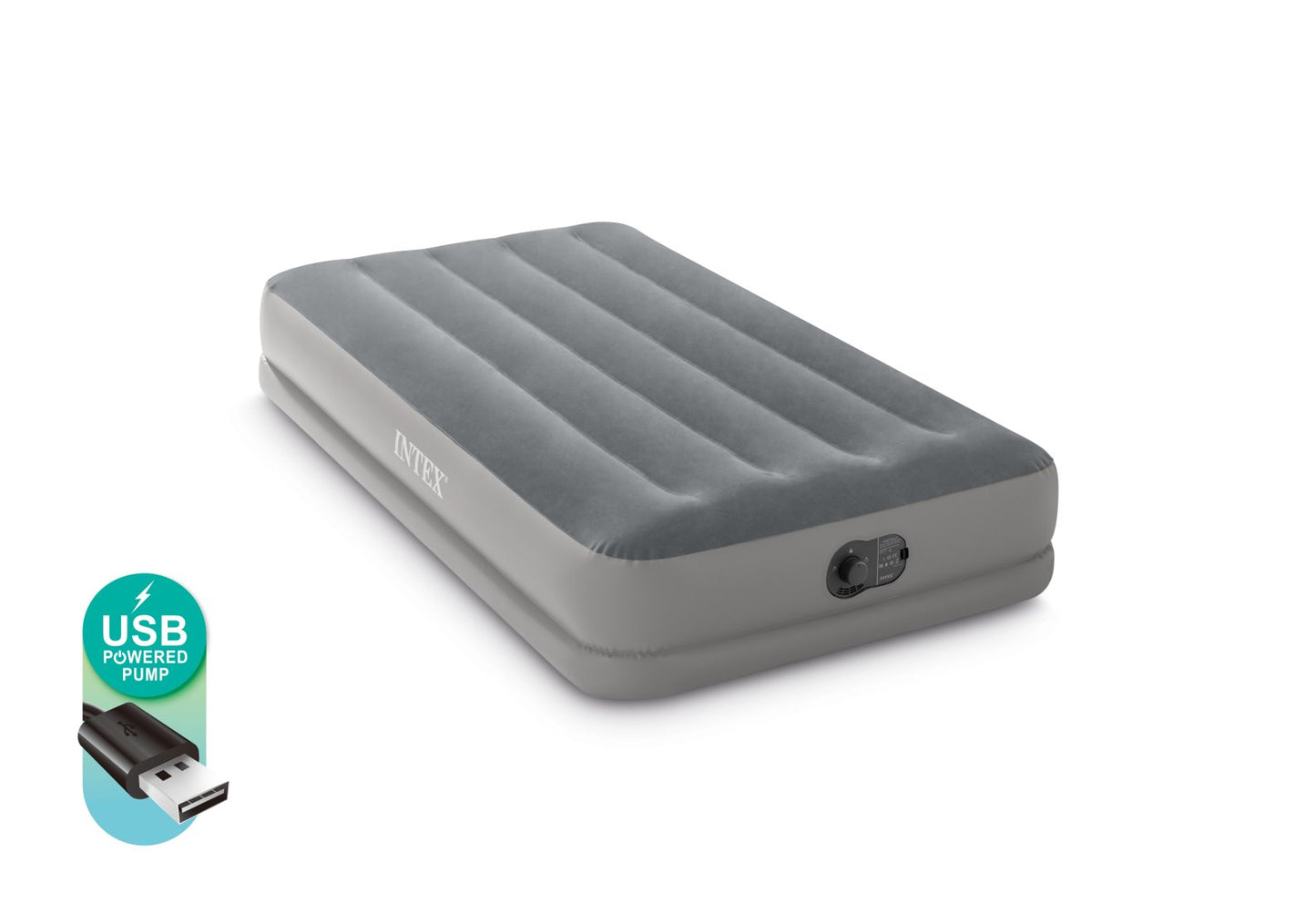 Matelas Prestige Mid-Rise Twin 1 Personne - Pompe USB Intégrée