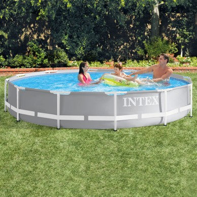 Rectangular Prism Frame Above Ground Pool by INTEX, 4 meters, without filter pump