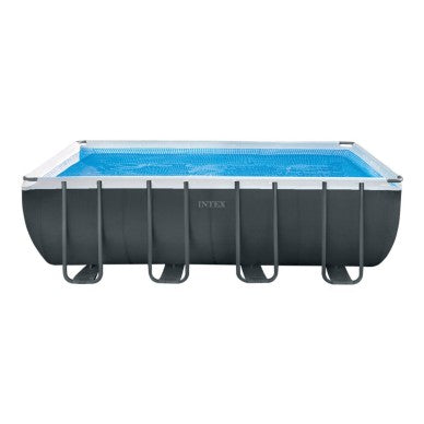 Rectangular Ultra XTR Frame Above Ground Pool, 5 meters, with filter pump.